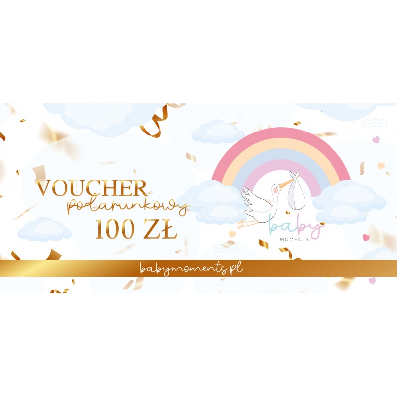 Voucher podarunkowy Baby Moments 100 PLN