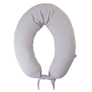 MATEX Poduszka pozycjonująca MOON MUSLIN 260 cm [TB0076_42]j. szary