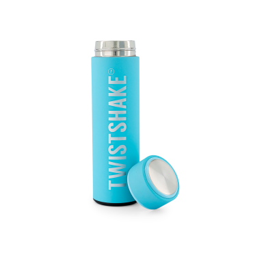 TWISTSHAKE 78298 Termos Hot or Cold Bottle Blue 420 ml