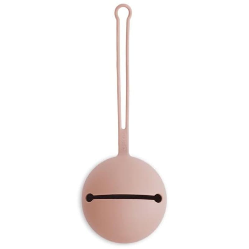 Mushie - Etui na smoczek Kula Ball Blush