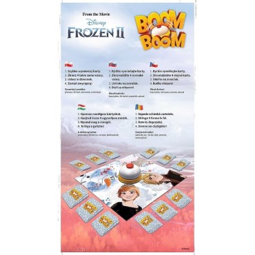 TREFL 01912 Gra Boom Boom Frozen 2