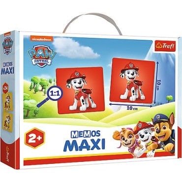 TREFL 02264 Gra Memos Maxi Paw Patrol