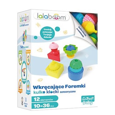 TREFL LALABOOM 61466 Wkręcające Foremki