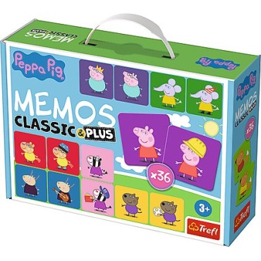 TREFL 02270 Gra Memos Classic&plus Świnka Peppa