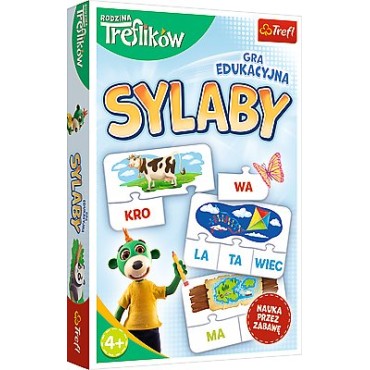 TREFL 02258 Gra - Sylaby Rodzina Treflików