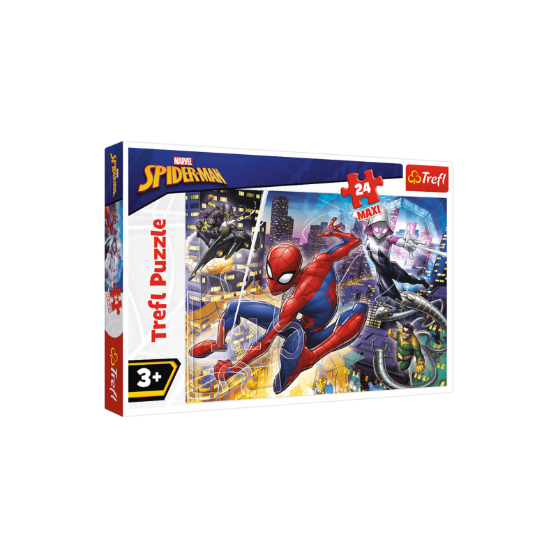 TREFL 14289 Puzzle 24 MAXI Nieustraszony Spider-Man*