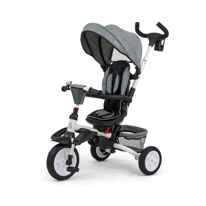 MILLY MALLY Rowerek trójkołowy Stanley Rubber grey