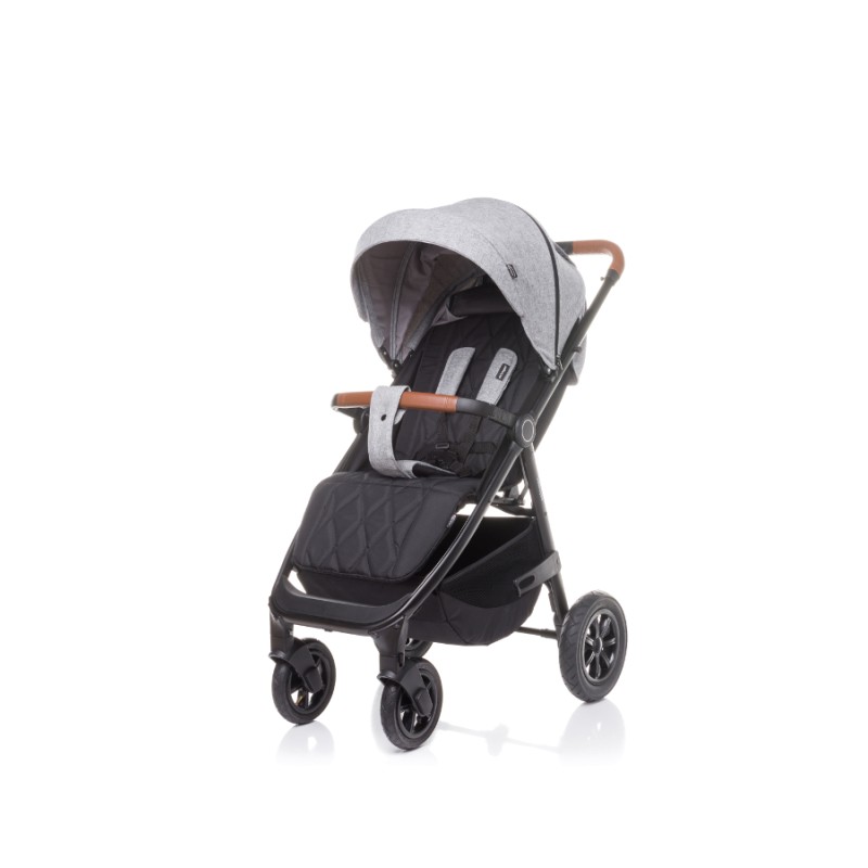 4 BABY Wózek spacerowy STINGER AIR LIGHT GREY