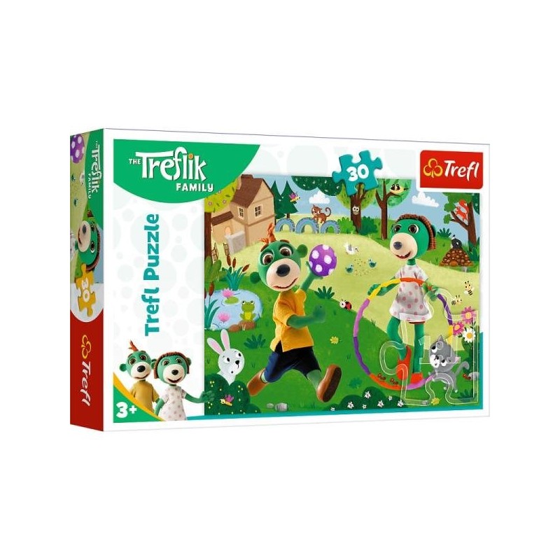 TREFL 18287 Puzzle 30 Aktywny dzień