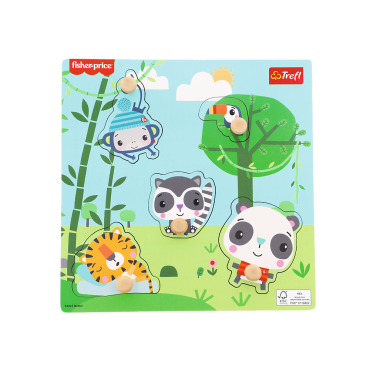 TREFL 61618 Puzzle mini Fisher Price Jungle