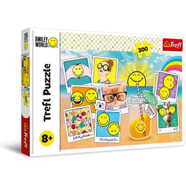 TREFL 23019 Puzzle 300 Smiley na wakacjach