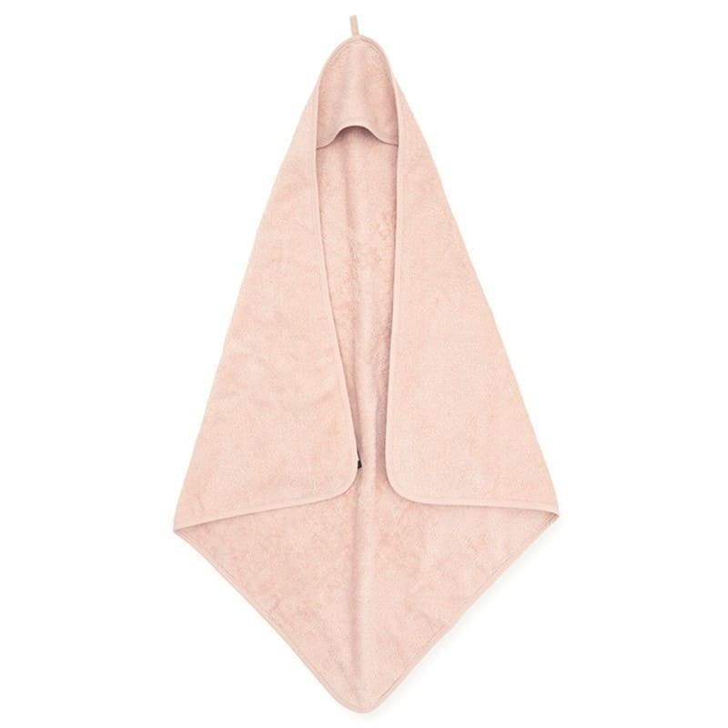 Jollein - ręcznik kąpielowy z kapturem 75 x 75 cm FROTTE Pale Pink