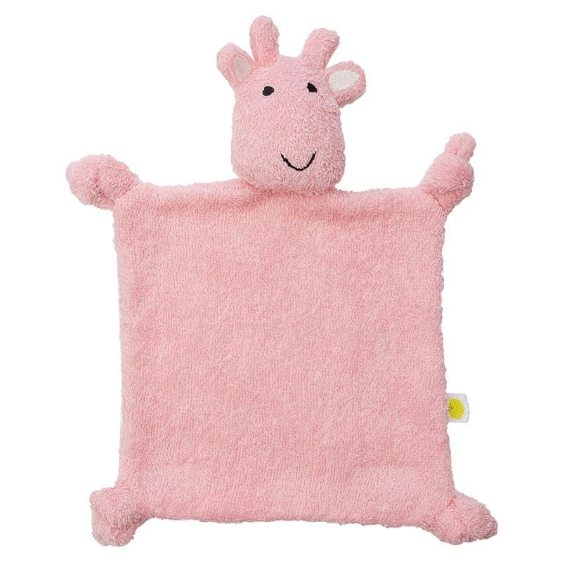 Jollein - przytulanka doudou do usypiania GIRAFFE Candy Pink