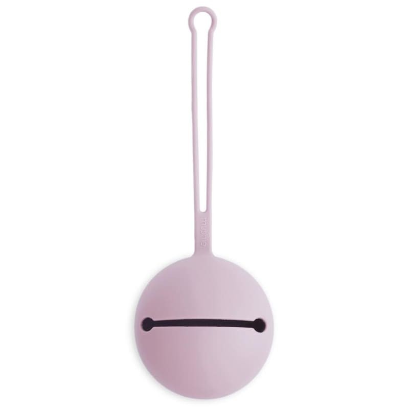 Mushie - Etui na smoczek do wózka Kula Ball Soft Lilac