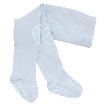 GoBabyGo - antypoślizgowe rajstopy do nauki chodzenia Sky Blue 12-18 m-cy