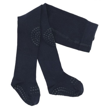 GoBabyGo - antypoślizgowe rajstopy do nauki chodzenia Navy Blue 12-18 m-cy