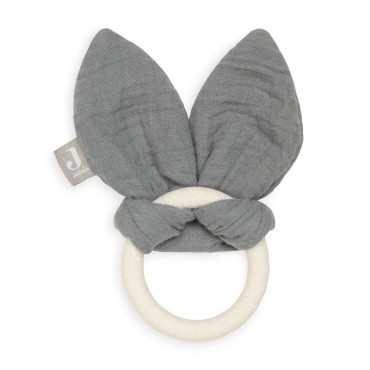 Jollein - Gryzak silikonowy Bunny Ears STORM GREY