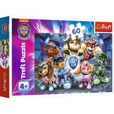 TREFL 17385 Puzzle 60 Przygody Bohaterów Miasta / Paw Patrol