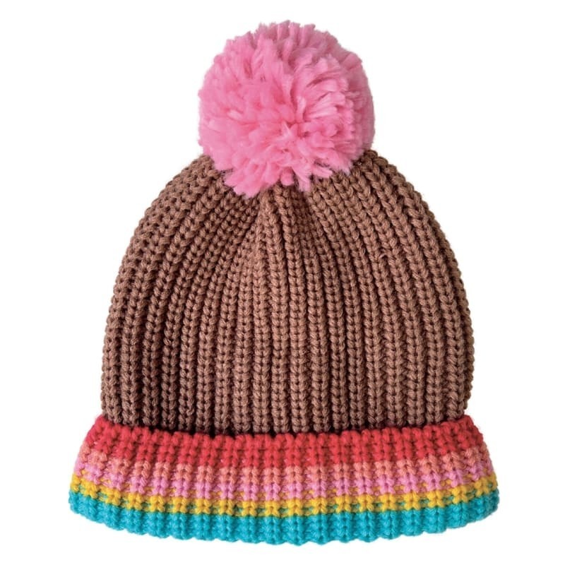 Rockahula Kids - czapka zimowa Rainbow Stripe 7 - 10 lat
