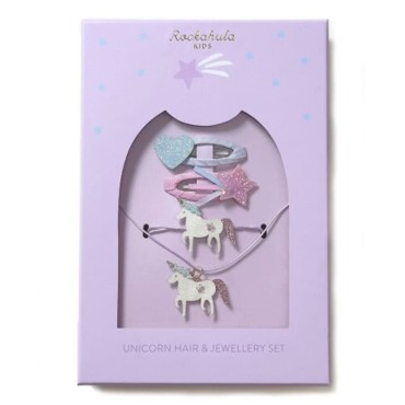 Rockahula Kids - zestaw Unicorn Hair & Jewellery Set