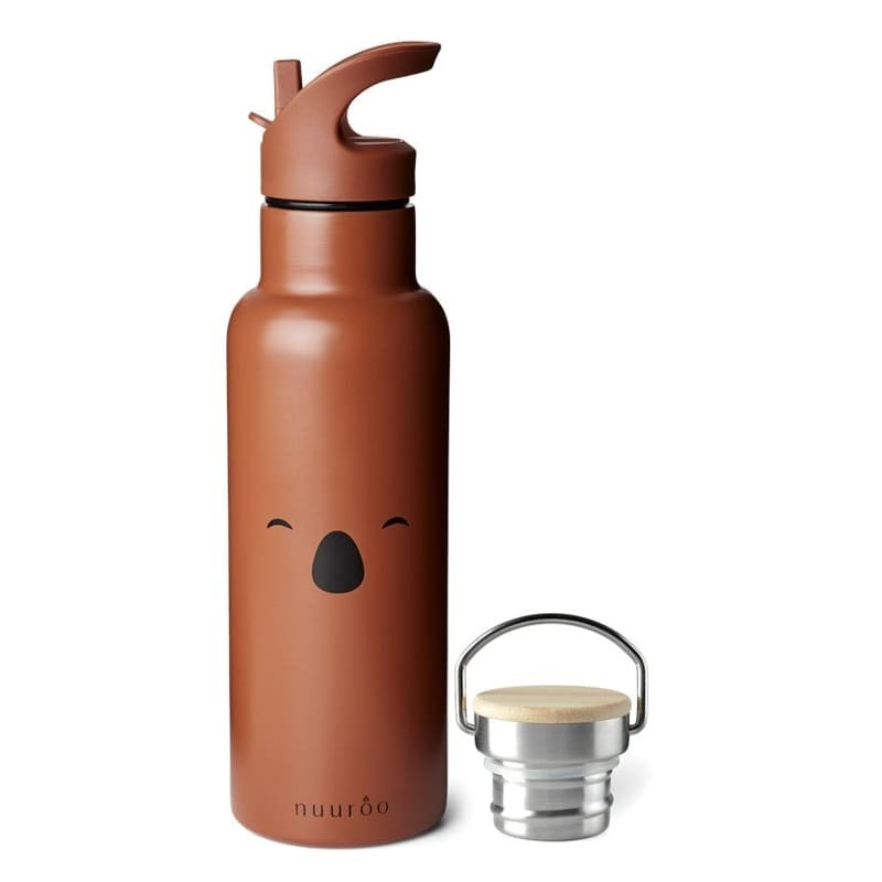 nuuroo - butelka ze stali nierdzewnej typu 18/8 Koala Caramel Cafe poj. 500 ml