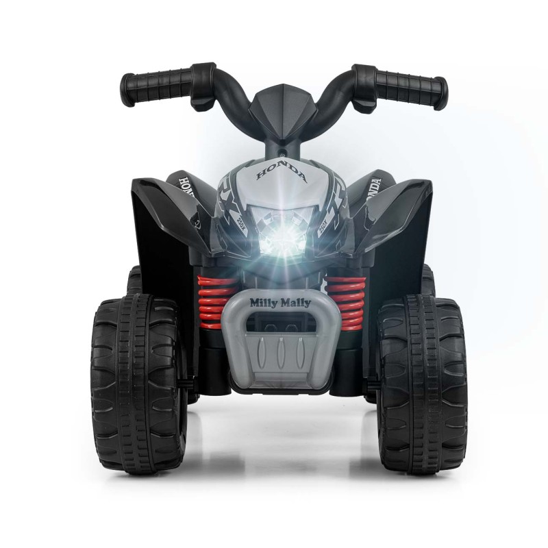 MILLY MALLY 5471 Pojazd na akumulator Quad HONDA ATV Black