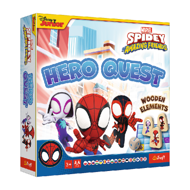 TREFL 02436 Gra planszowa Spidey Hero Quest