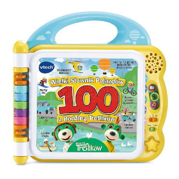 VTECH 61799 Słownik Rodziny Treflików Pojazdy