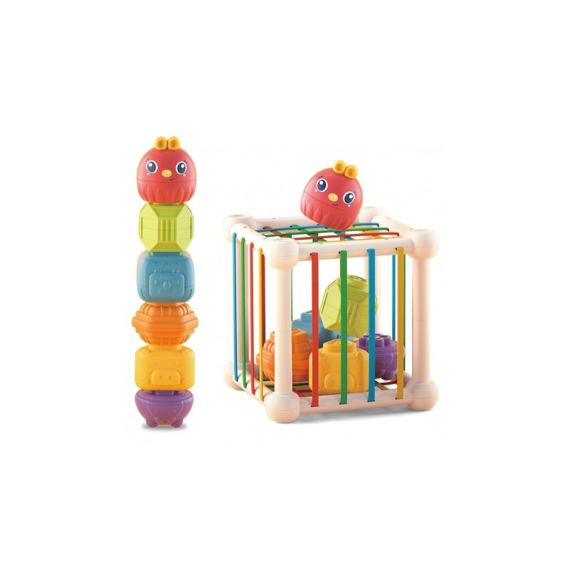 WOOPIE 44312 Elastyczna kostka sensoryczna Sorter 7 el.