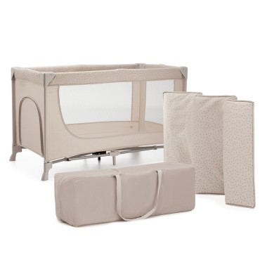 KINDERKRAFT Łóżeczko turystyczne JOY 2 BEIGE