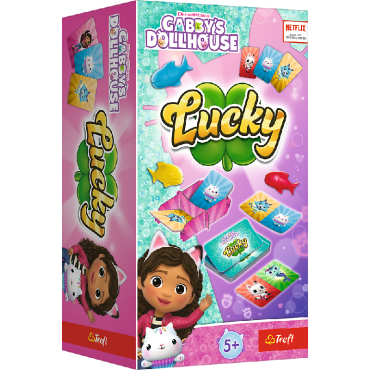 TREFL 02592 Gra Lucky Koci Domek Gabi