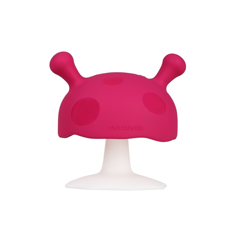 Mombella 00119 Gryzak Grzybek Mushroom Dark Pink