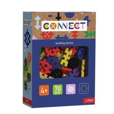 TREFL 61987 Klocki Connect - Basic 70 Boy