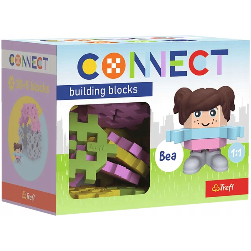 TREFL 62004 Klocki Connect - Pocket 35 Girl BEA