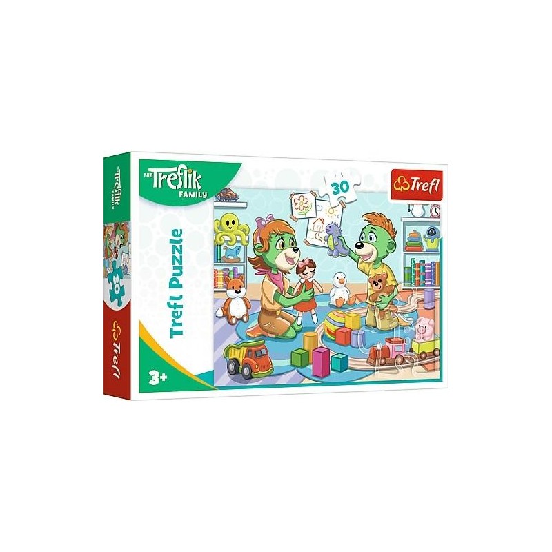 TREFL 18303 Puzzle 30 Radosna Rodzina Treflików