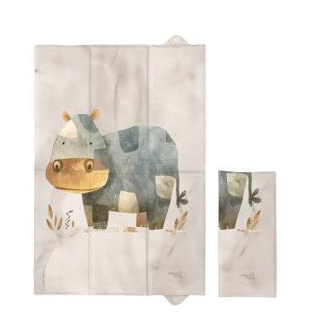 CEBA 305-000-780 Składana mata do przewijania 40x60 Basic Cosy Hippo