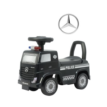 MILLY MALLY Pojazd Mercedes-Benz Actros Police Black