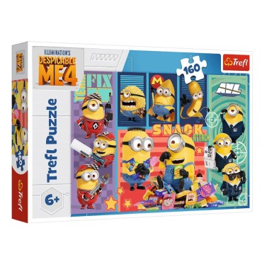 TREFL 15423 Puzzle 160 Minionkowa radość