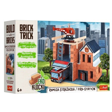 BRICK TRICK 61915 Klocki ceramiczne Remiza Strażacka