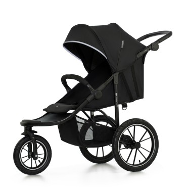 KINDERKRAFT Wózek spacerowy Helsi 2 Black