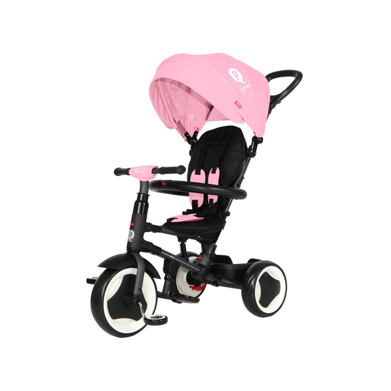 MILLY MALLY 3837 Qplay Rowerek trójkołowy Rito pink