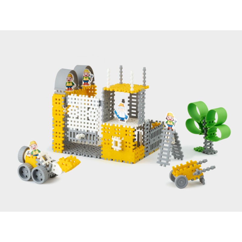 MARIOINEX 903865 Klocki waffle mini - Budowniczy duży [ blister ]