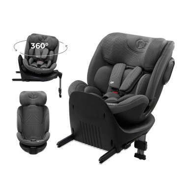 KINDERKRAFT Fotelik samochodowy XRIDER 2 i-Size grey