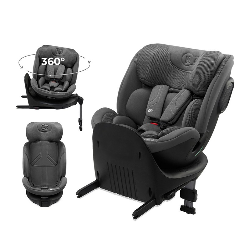 KINDERKRAFT Fotelik samochodowy XRIDER 2 i-Size grey