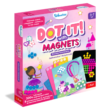 TREFL 62600 Skillmatics Zestaw kreatywny z magnesami Jednorożce i Księżniczki