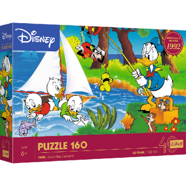 TREFL 40053 Puzzle 160 Przygoda nad jeziorem