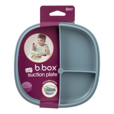 B.BOX BB101508 Talerzyk z przyssawką 2w1 błękitny