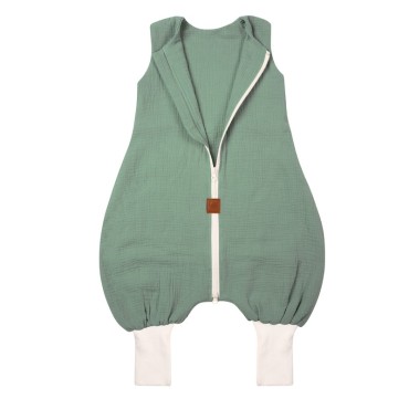 Hi Little One śpiworek do spania z nogawkami TOG 1,0 muślin Tiffany roz S