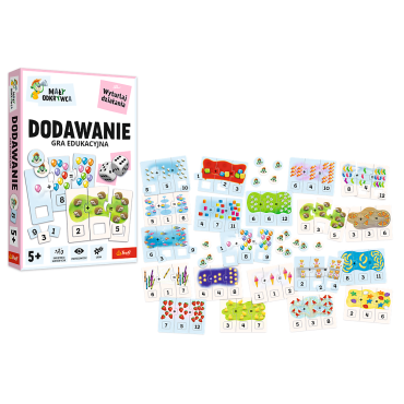 TREFL 02805 Gra Dodawanie / Mały Odkrywca