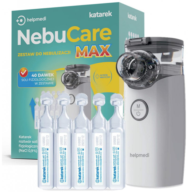 HELPMEDI Katarek Nebucare zestaw do nebulizacji